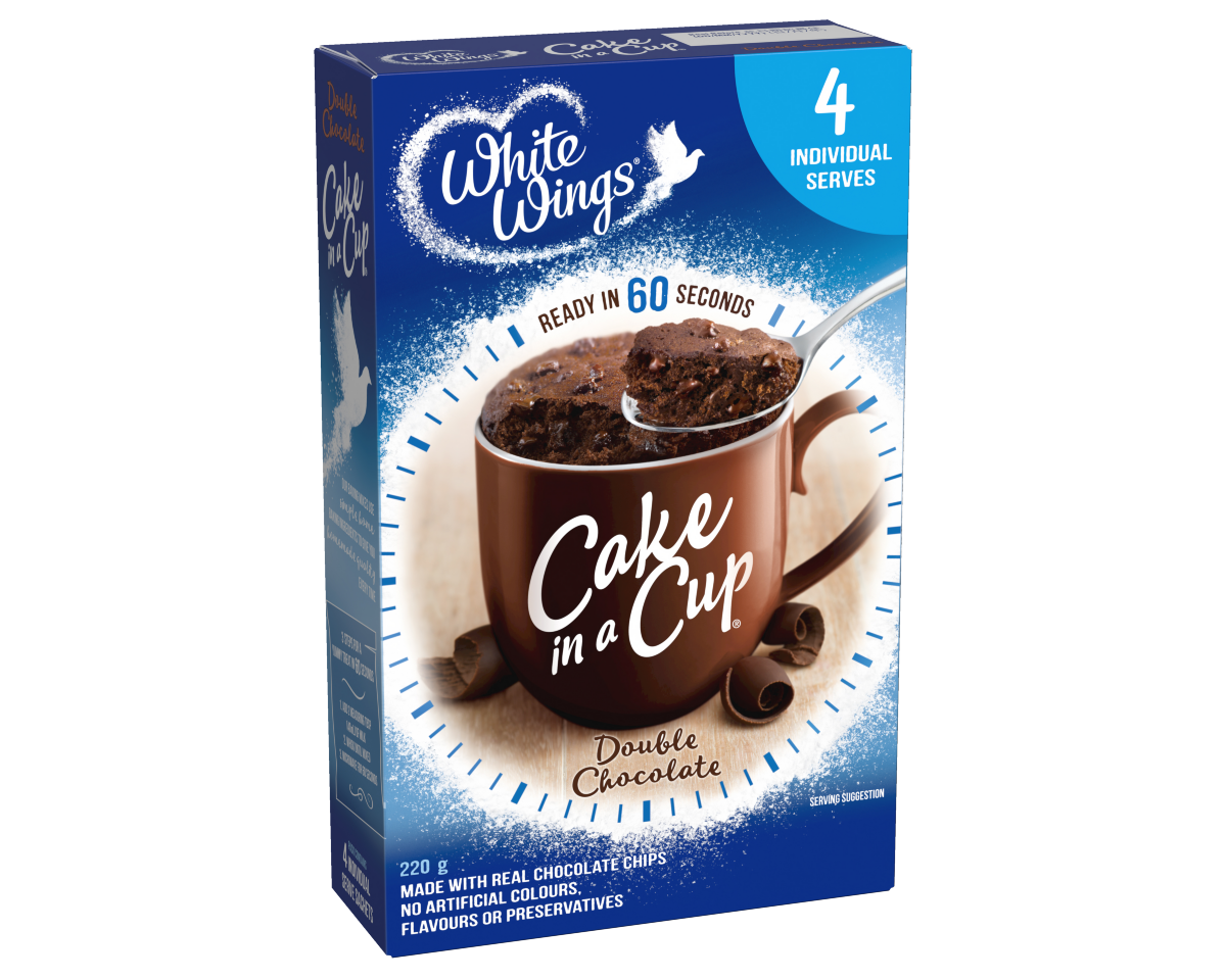 Drakes Online Findon - White Wings Triple Choc Brownie Cake In A Cup 4 Pack  220g