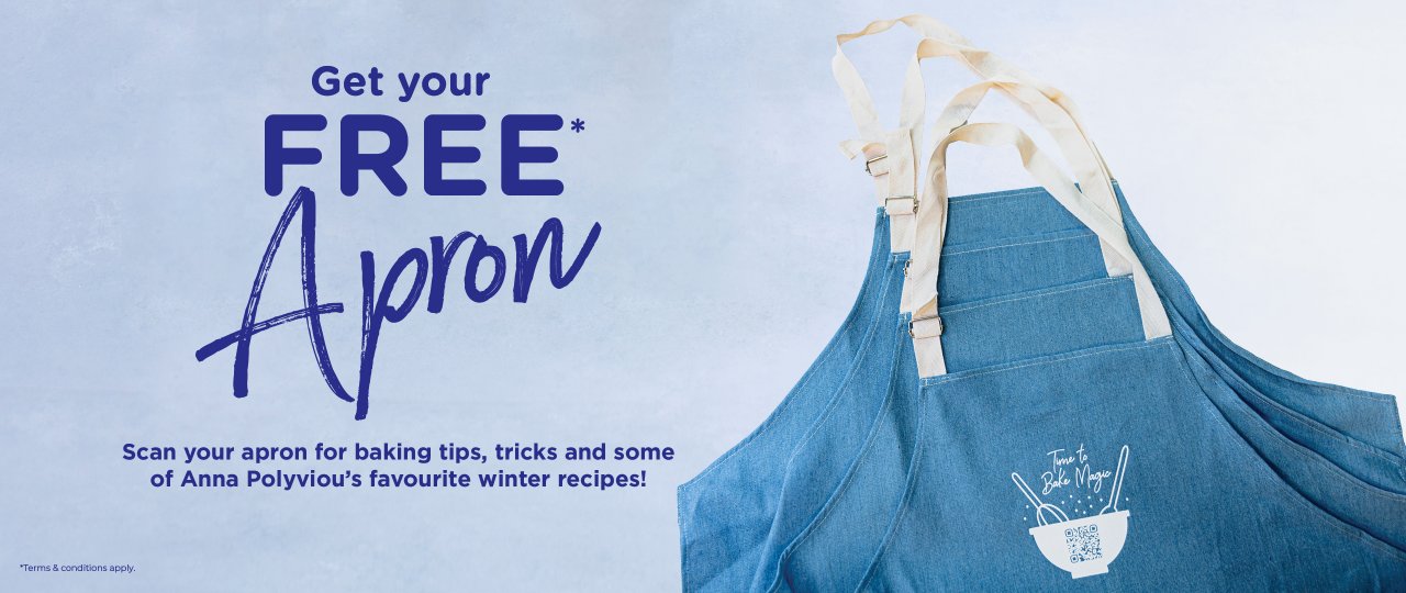 <span>Claim Your FREE Apron!</span>