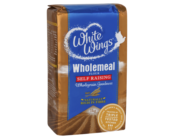 White Wings Flour Wholemeal Self Raising 1 kg