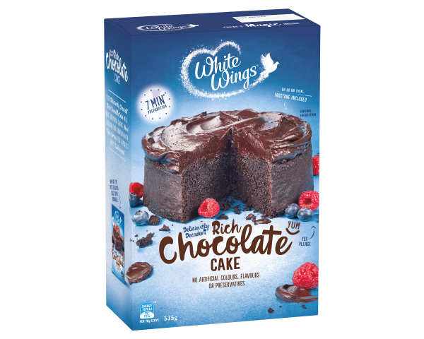 White Wings Cake Mix Rich Chocolate 535 g