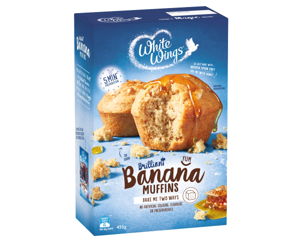 White Wings Muffin Mix Banana 455 g