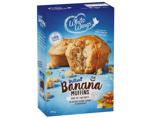 White Wings Muffin Mix Banana 455 g
