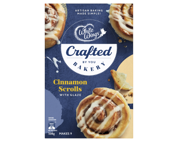 White Wings Crafted Scrolls Mix Cinnamon 508 g