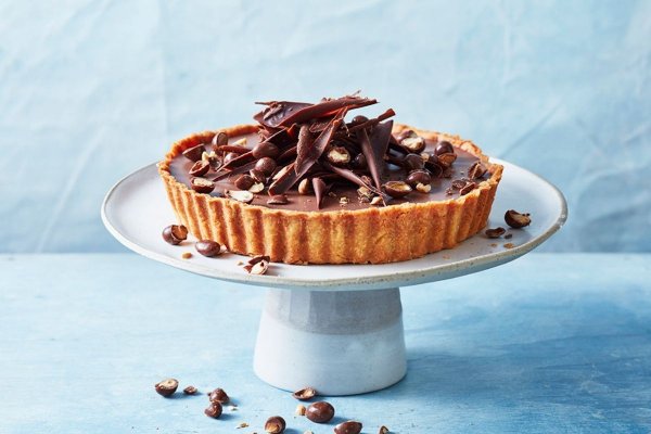choc ganache tart