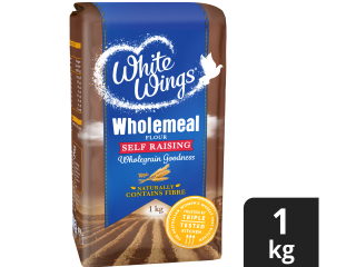 White Wings Flour Wholemeal Self Raising 1 kg