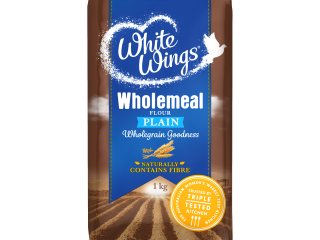 White Wings Wholemeal Flour Plain 1kg
