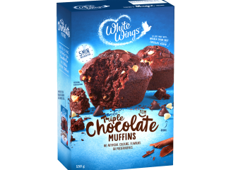 White Wings Muffin Mix Triple Choc 550 g