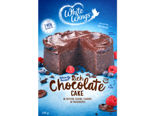 White Wings Cake Mix Rich Chocolate 535 g
