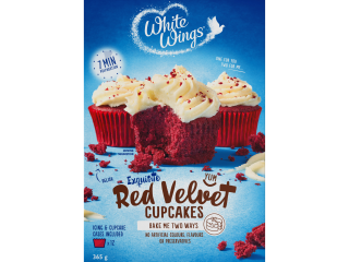 White Wings Cake Mix Red Velvet Cupcake 365 g