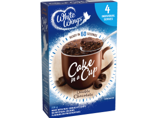White Wings Cake in a Cup Cake Mix Double Chocolate 220 g
