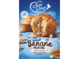 White Wings Muffin Mix Banana 455 g