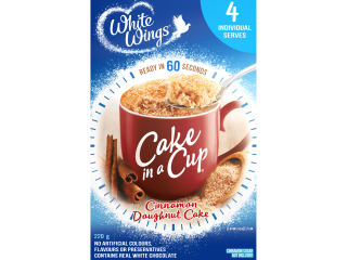White Wings Cake in a Cup Cake Mix Cinnamon Doughnut 220 g