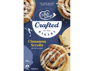 White Wings Crafted Scrolls Mix Cinnamon 508 g