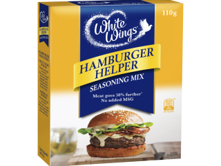 White Wings Seasoning Mix Hamburger Helper 110 g