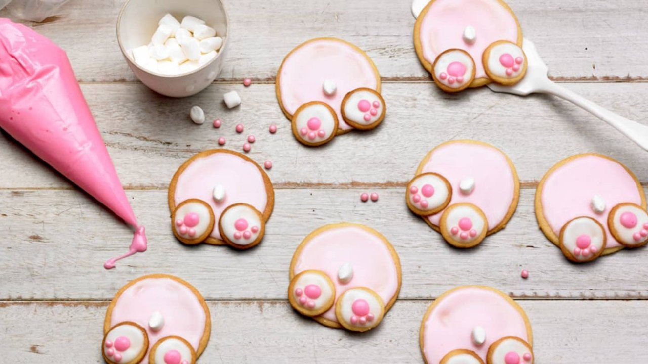 Bunny Butt Cookies