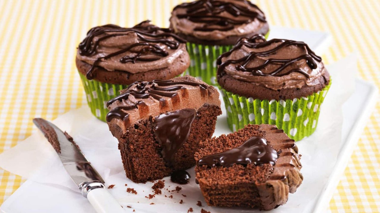 Chocolate Fondant Cupcakes