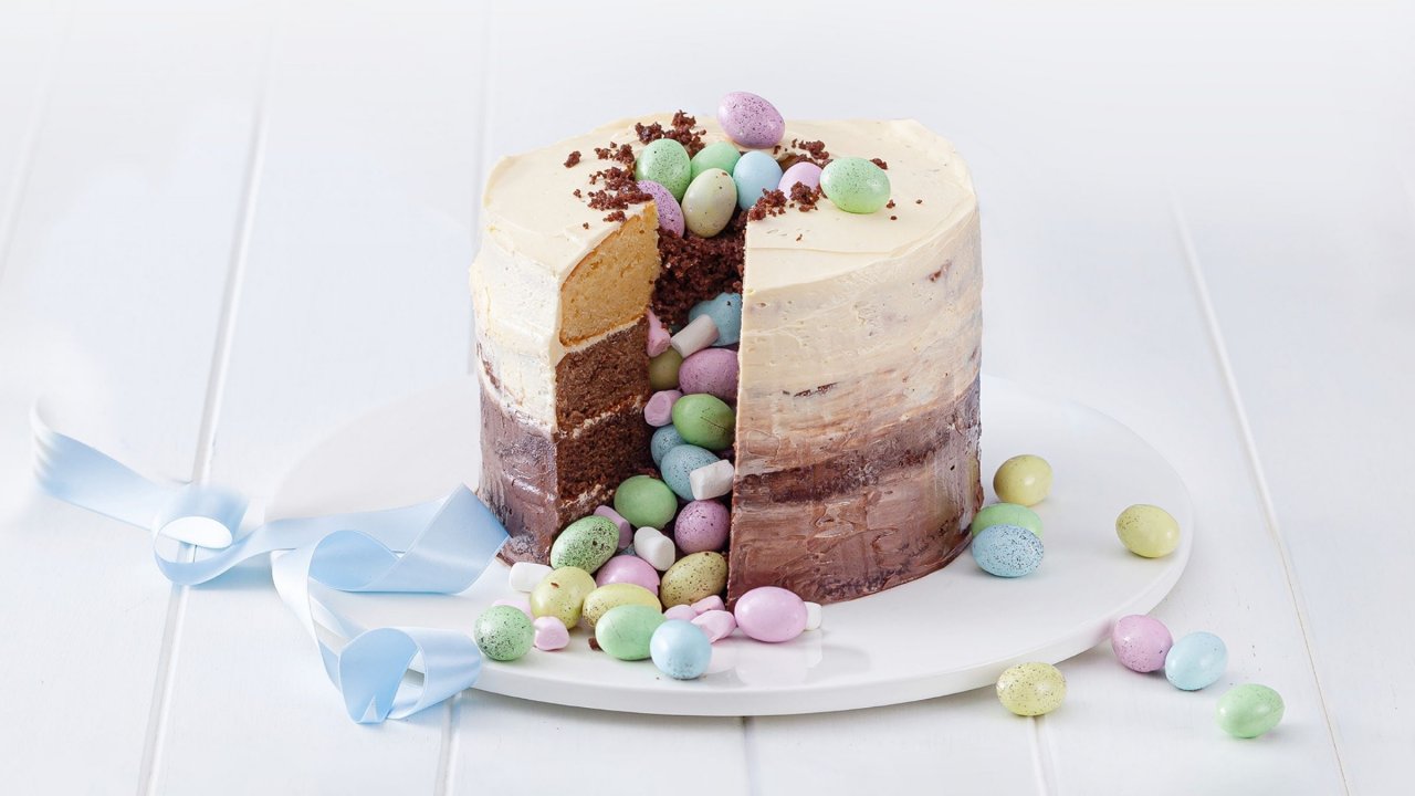 easter surprise cake