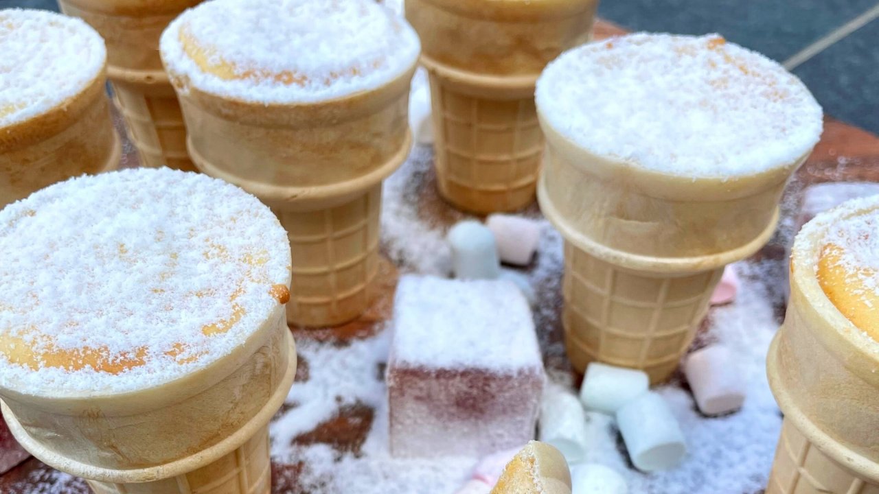 cheesecake cones