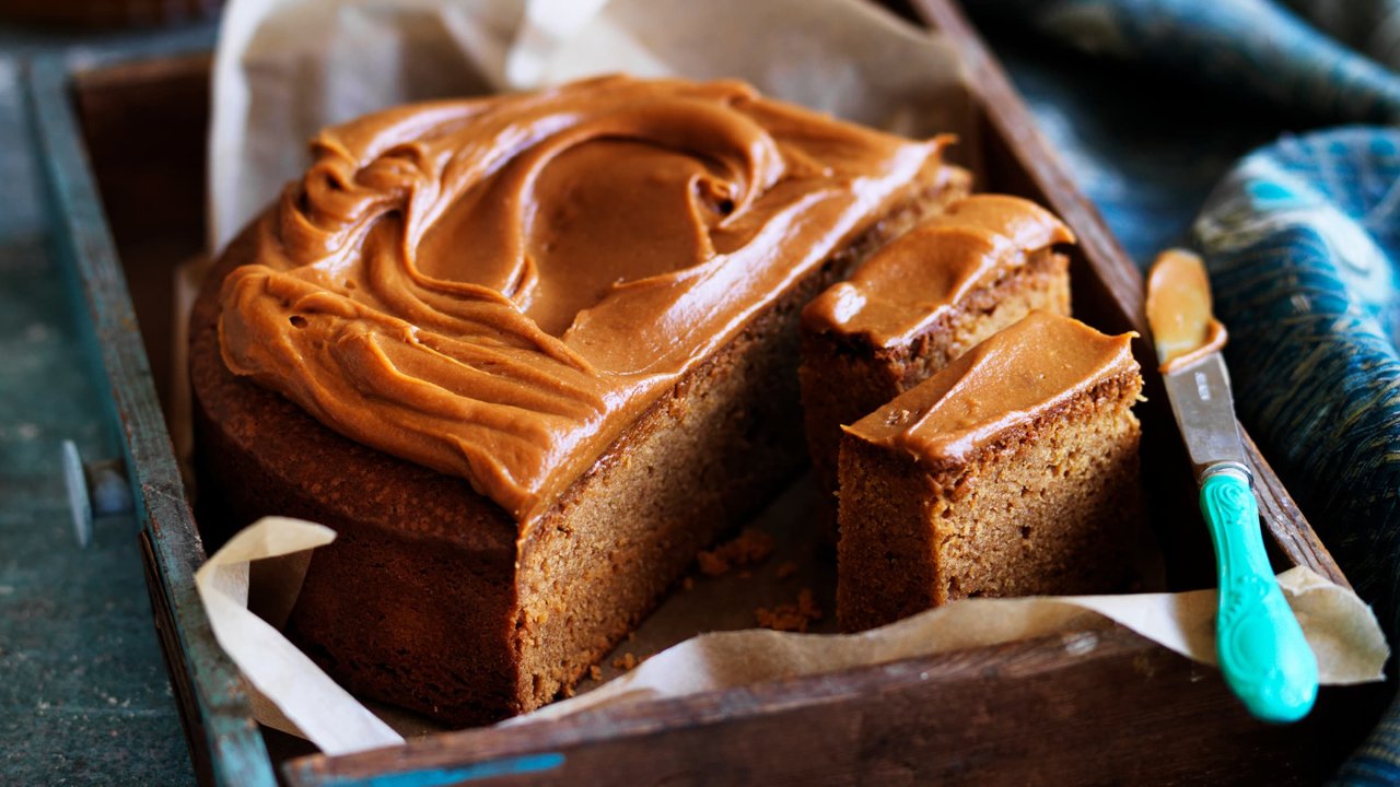 caramel mud cake