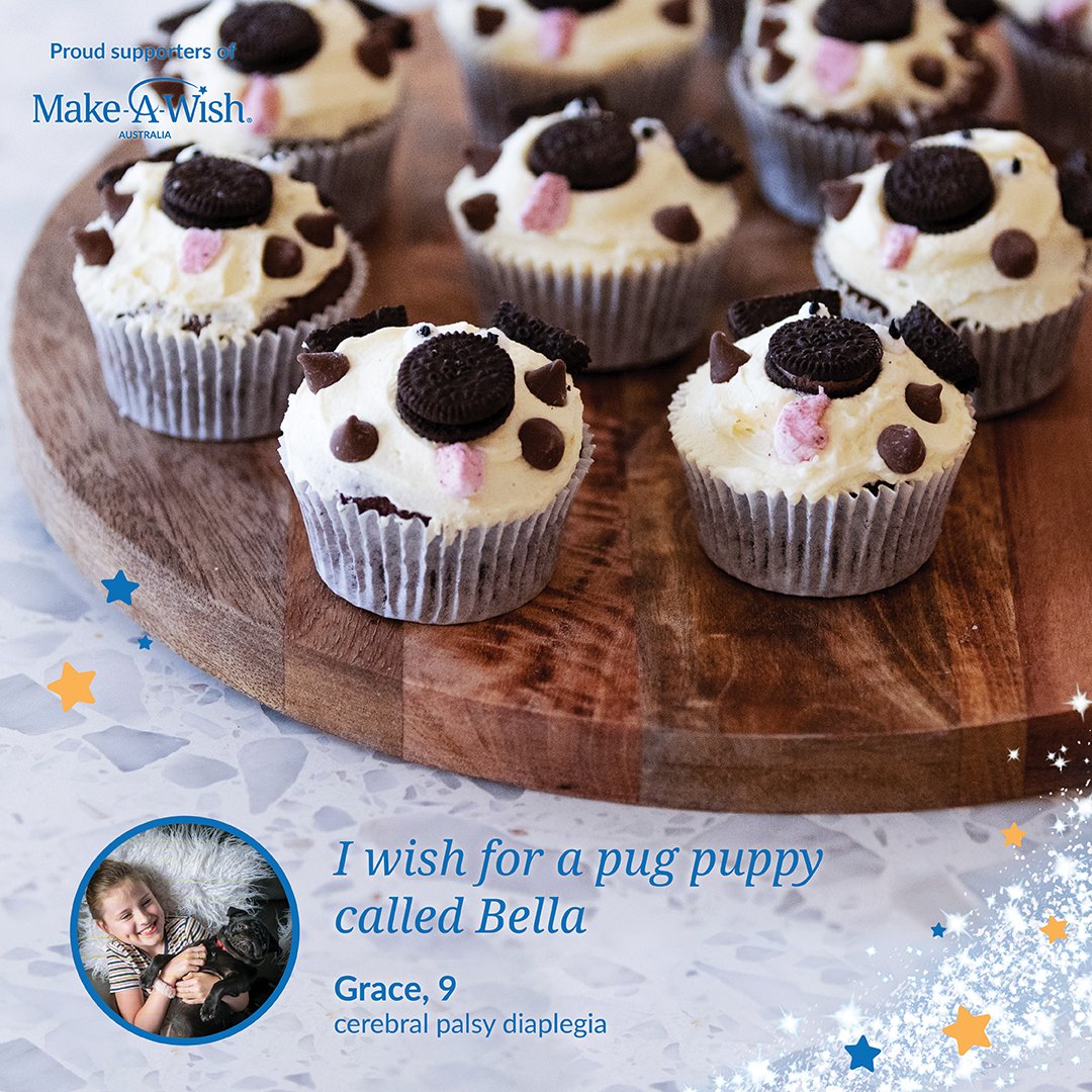 bake a wish puppy dog cupcakes