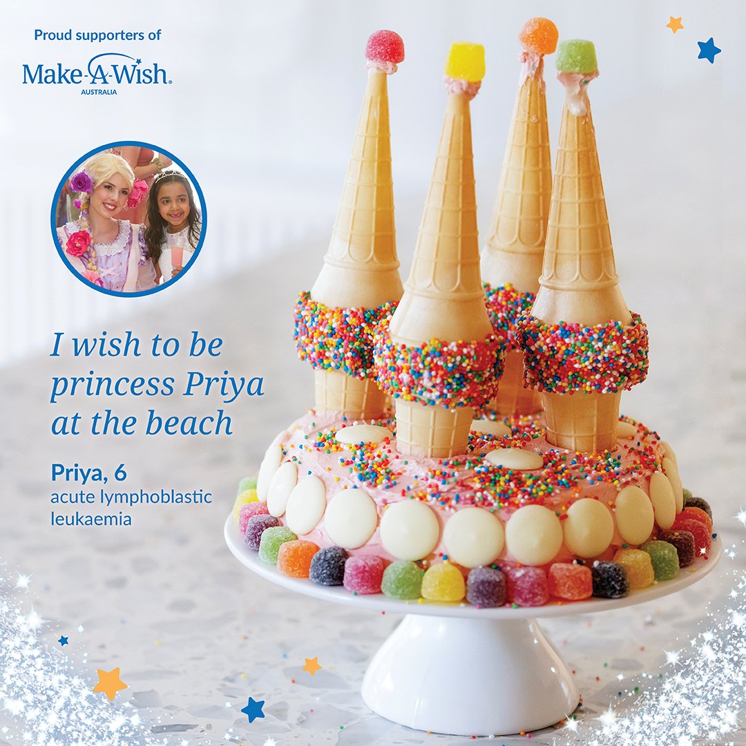 bake a wish princess cake
